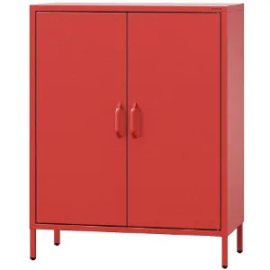 Obrazek Komoda Metalowa Vito Modern Red