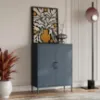 Obrazek Komoda metalowa Vito Modern Dark Blue
