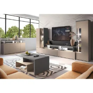 Obrazek Meblościanka Serio czarny/congo 09