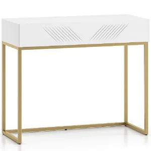 Obrazek Toaletka Clearing 06 biały/złota