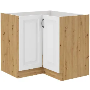 Obrazek Szafka Kuchenna Stilo Biały/Artisan 90x90 Nd 2f Bb