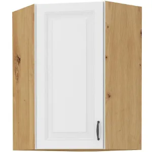 Obrazek Szafka kuchenna STILO BIAŁY/ARTISAN 60X60 GN-90 1F (45°)