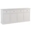 Obrazek Komoda Lucca K4D4S biały opal