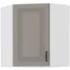 Obrazek Szafka Kuchenna Stilo Claygrey/Biały 60X60 GN-72 2F (45°)