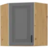 Obrazek Szafka kuchenna Stilo Dustgrey/Artisan 60X60 GN-72 2F (45°)