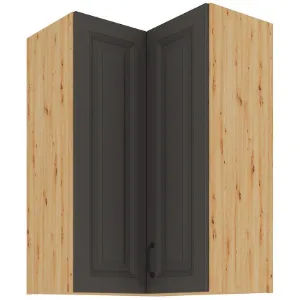 Obrazek Szafka kuchenna Stilo Grafit/Artisan 60X60 GN-90 2F (90°)