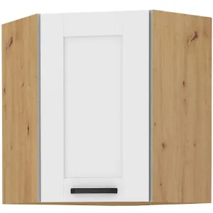 Obrazek Szafka kuchenna Luna Biały/Artisan 60X60 GN-72 2F (45°)