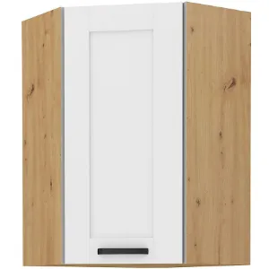 Obrazek Szafka kuchenna Luna Biały/Artisan 60X60 GN-90 1F (45°)