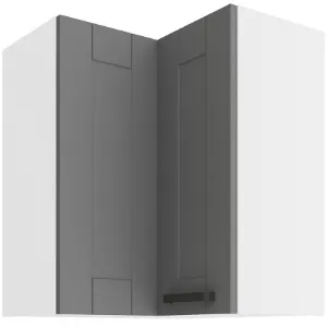 Obrazek Szafka Kuchenna Luna Dustgrey/Biały 60X60 GN-72 2F (90°)