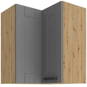Obrazek Szafka Kuchenna Luna Dustgrey/Artisan 60X60 GN-72 2F (90°)