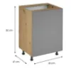 Obrazek Szafka kuchenna Langen D60 beige