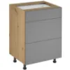 Obrazek Szafka kuchenna Langen D60S3 push beige