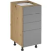 Obrazek Szafka kuchenna Langen D40S4 push beige