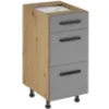 Obrazek Szafka kuchenna Langen D40S3 uchwyt beige