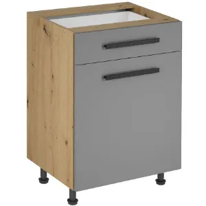 Obrazek Szafka kuchenna Langen D60S1 uchwyt beige