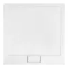 Obrazek Brodzik Ultraslim kwadratowy Axim 80x80x4.5+syfon