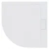 Obrazek Brodzik Ultraslim półokrągły Axim 90x90x4.5+syfon