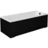 Obrazek Obudowa wanny prostej Uni 150/70 L/P czarna