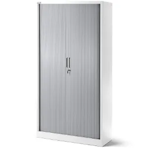 Obrazek Szafa biurowa Damian metalowa biały/szary
