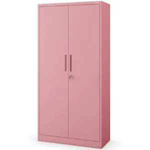 Obrazek Szafa Metalowa Biurowa Dawid różowy pastelowy