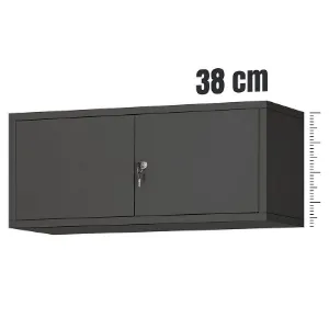 Obrazek Szafka wisząca Ewa metalowa antracyt