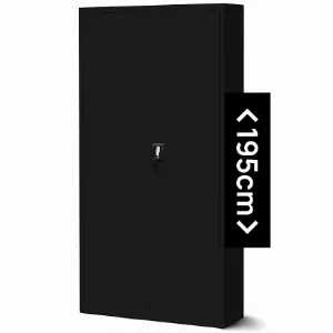 Obrazek Szafa Jan H metalowa czarny