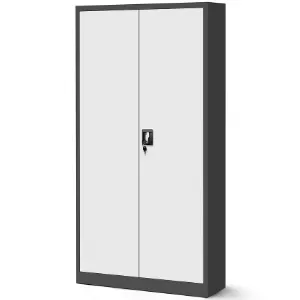 Obrazek Szafa Jan metalowa antracyt/biały