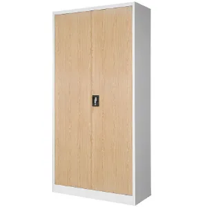 Obrazek Szafa Jan metalowa biały/sonoma