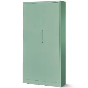 Obrazek Szafa Jan metalowa pastelowy zielony