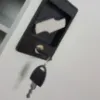 Obrazek Szafka biurowa Beata metalowa szary