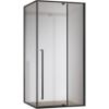 Obrazek Kabina prysznicowa prostokątna Zen 100x80x195 black