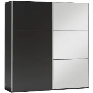 Obrazek Szafa Vigo 120 Czarny /Lustro