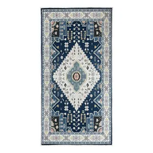 Obrazek Dywan drukowany Printing Loop 1,6/2.3 1 niebieski