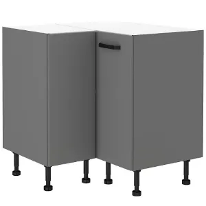 Obrazek Szafka Kuchenna Nessa Antracyt 90x90 Nd 2f Bb