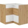 Obrazek Szafka Kuchenna Artisan Biały 90x90 Nd 2f Bb