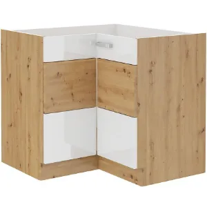 Obrazek Szafka Kuchenna Artisan Biały 90x90 Nd 2f Bb