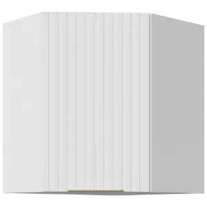 Obrazek Szafka Kuchenna Tuluza 60x60 GN-72 1F (45°) biały mat lamel