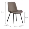 Obrazek Krzesło Odette 10420 szare