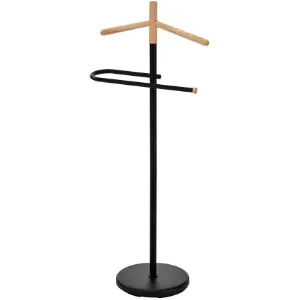 Obrazek Wieszak Na Marynarkę Gc6679 Czarny/Naturalny