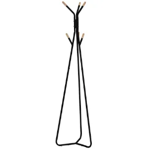 Obrazek Wieszak GC6741 Czarny/Naturalny