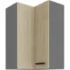 Obrazek Szafka kuchenna SCANDI JODEŁKA/ANTRACYT 60X60 GN-90 2F (90°)
