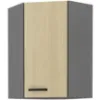 Obrazek Szafka kuchenna SCANDI JODEŁKA/ANTRACYT 60X60 GN-90 1F (45°)