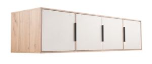 Obrazek Nadstawka czterodrzwiowa do szafy Lati D4 dąb wotan/kaszmirowy beż