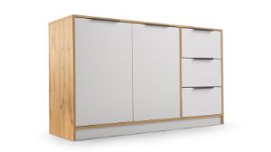 Obrazek Komoda Lati 2D3S dąb wotan/kaszmirowy beż