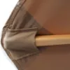 Obrazek Parasol ogrodowy Malaga 300 cm beżowy
