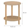 Obrazek Stolik Gc7405 35x35x43 Sonoma/Naturalny