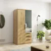 Obrazek Szafa Florencja craft złoty 100x215