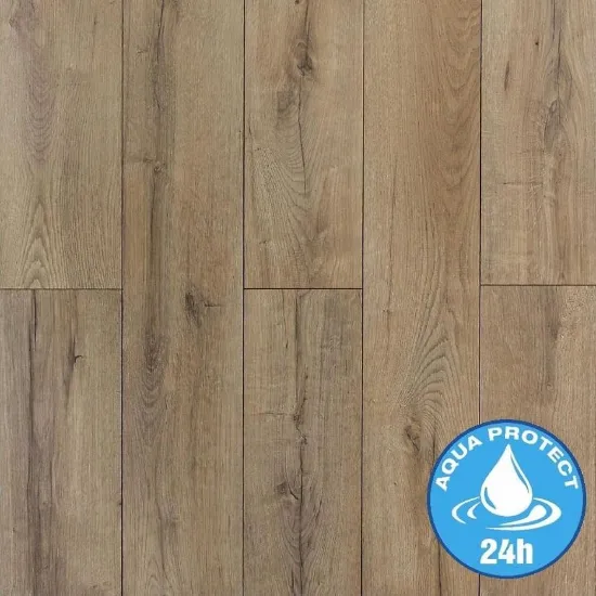 Obrazek Panele podłogowe wodoodporne Dąb Zlatar 8 mm AC4 Aqua Parquet Mercado 3282