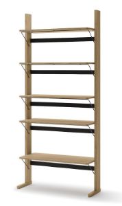 Obrazek Regał otwarty z półkami Ollie OL-05