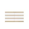Obrazek Komoda Umo P6 140 dąb artisan/biały